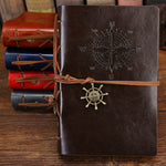 Vintage Leather Travel Journal (Black)